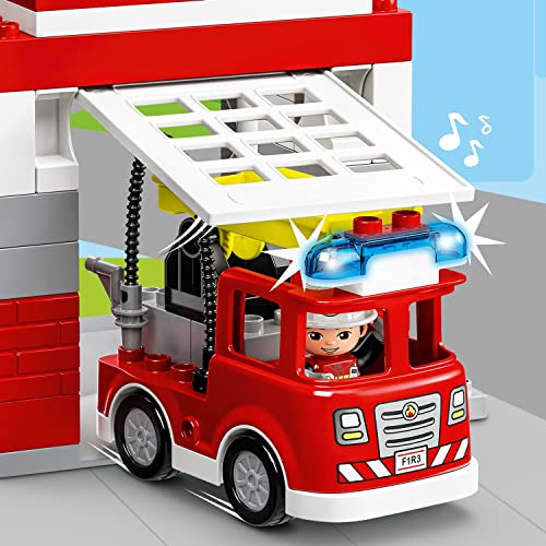 LEGO DUPLO Fire Station & Helicopter Playset 10970 Amazon
