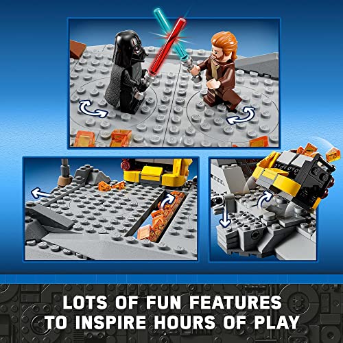 LEGO Star Wars OBI-Wan Kenobi vs. Darth Vader 75334 Amazon