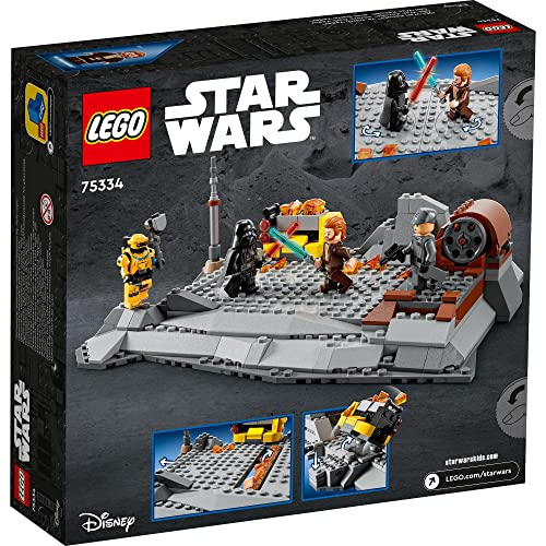 LEGO Star Wars OBI-Wan Kenobi vs. Darth Vader 75334 Amazon