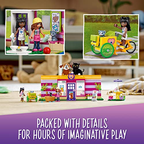 LEGO Friends Pet Adoption Café 41699 Kids Building Amazon