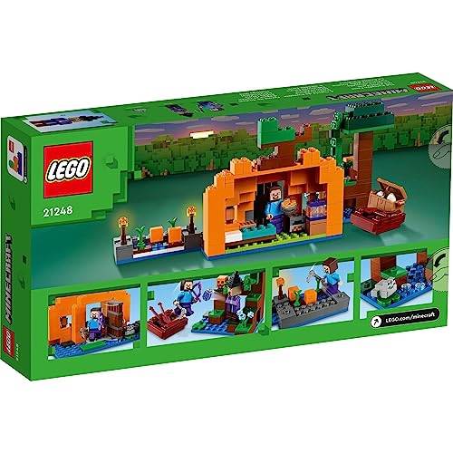LEGO Minecraft The Pumpkin Farm 21248 Amazon