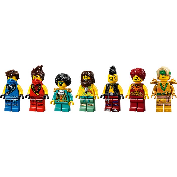 LEGO 71735 NINJAGO Legacy Tournament of Elements Temple Building Set Amazon