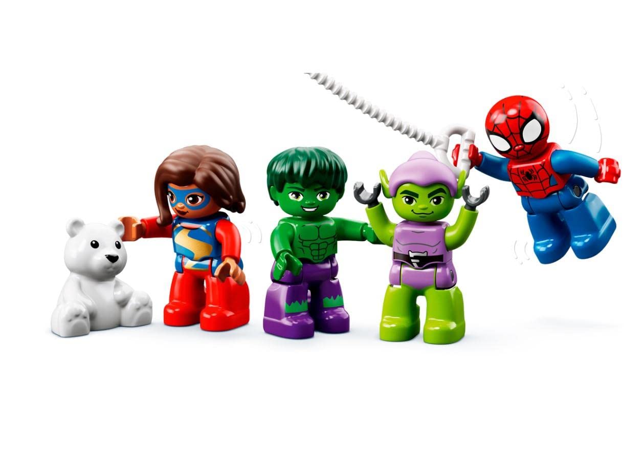 LEGO DUPLO Marvel Spider-Man & Friends: Funfair Adventure 10963 Building Amazon