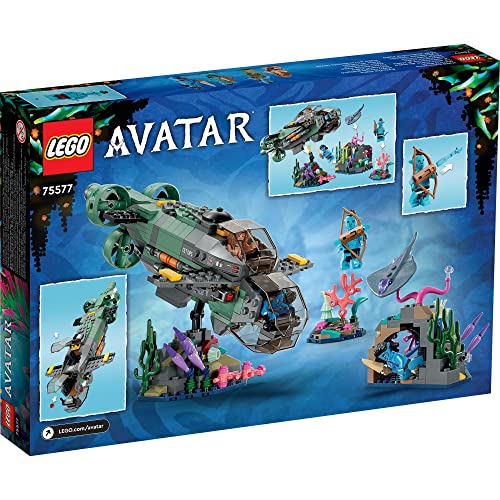 LEGO® Avatar Mako Submarine 75577 Building Toy Set