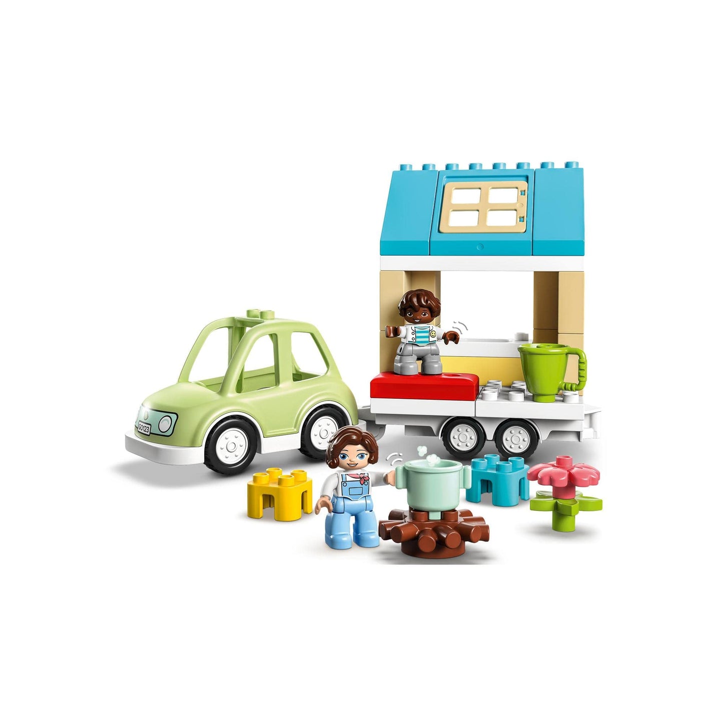 LEGO DUPLO Family House on Wheels 10986 Creative Building Toy Amazon