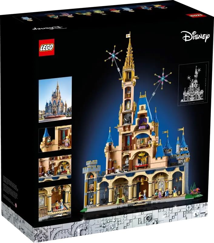 LEGO 43222 Disney Castle Brick Island