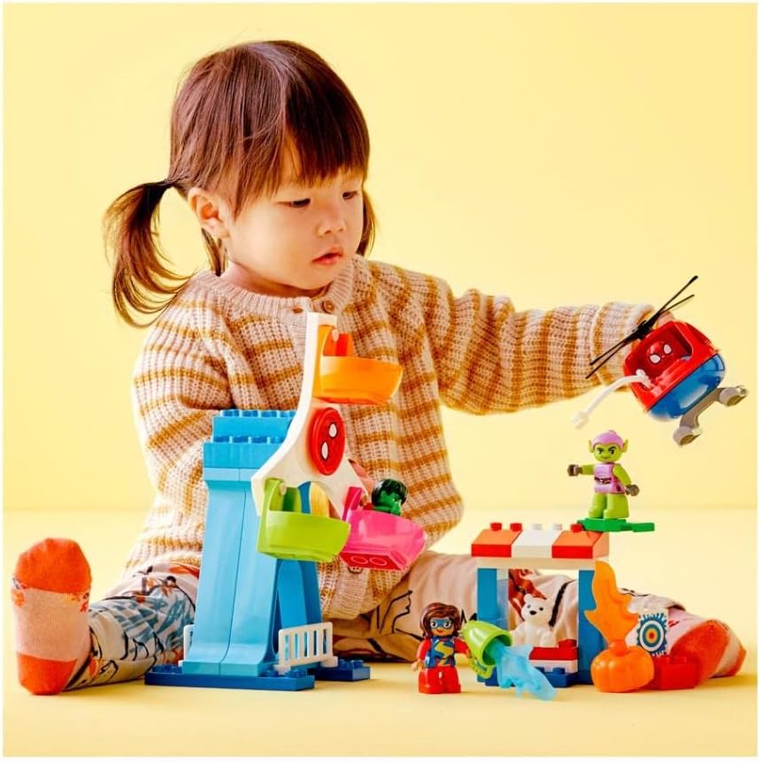 LEGO DUPLO Marvel Spider-Man & Friends: Funfair Adventure 10963 Building Amazon