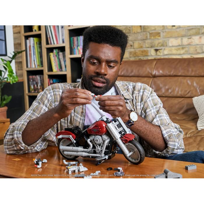 LEGO Creator Expert Harley-Davidson Fat Boy 10269 Building Kit Amazon