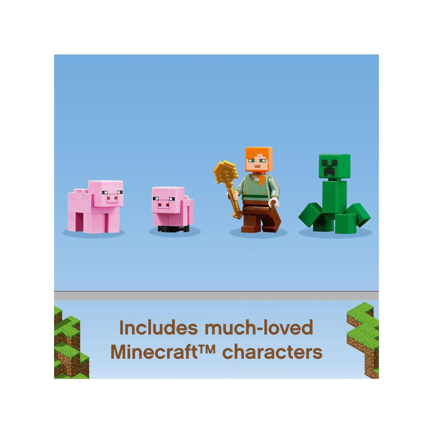 LEGO Minecraft The Pig House 21170 Brick Island