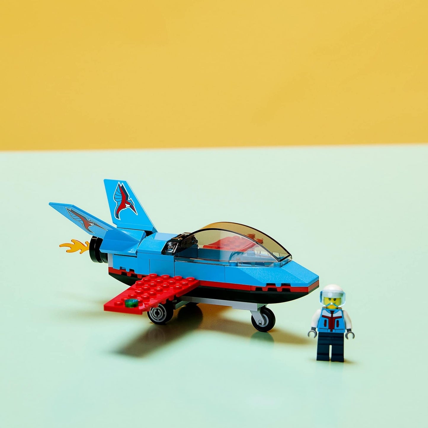 LEGO 60323 City Great Vehicles Stunt Plane Jet Aeroplane Toy Amazon