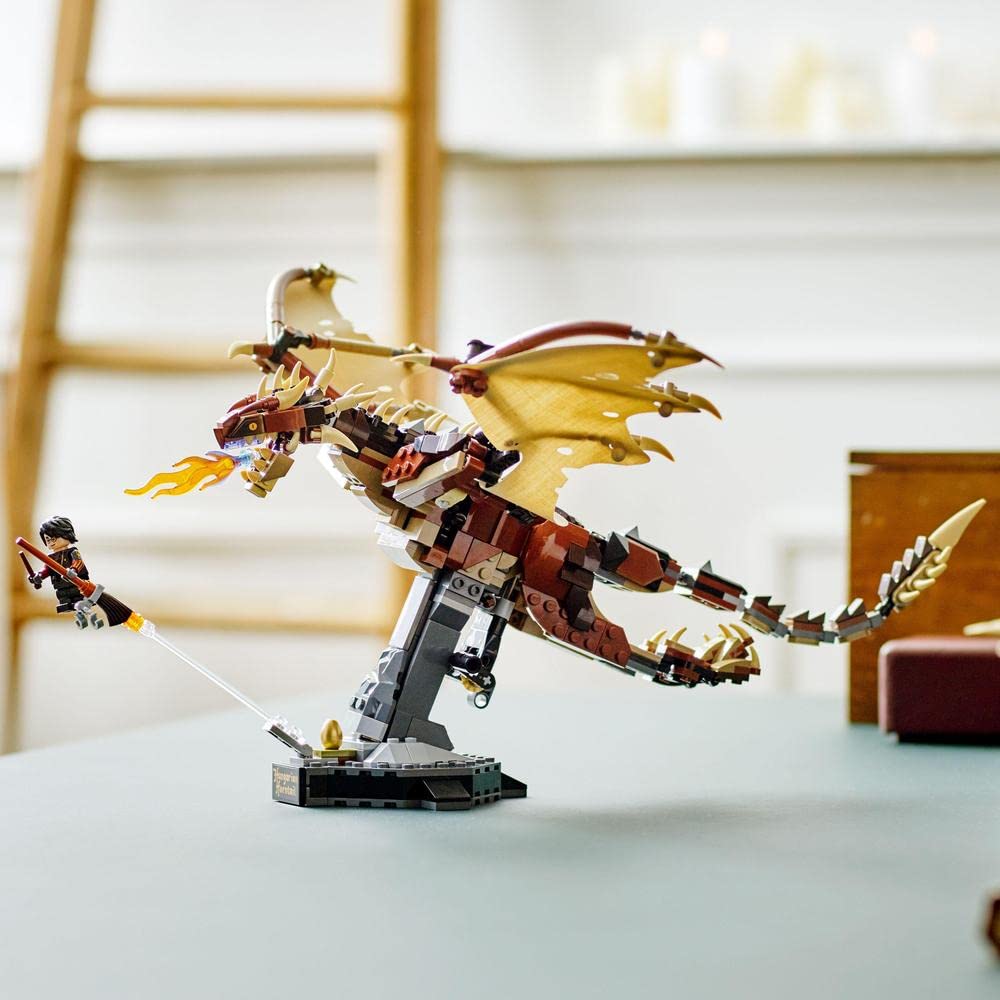 Lego Harry Potter 76406 Hungarian Horntail Species, Toy Blocks