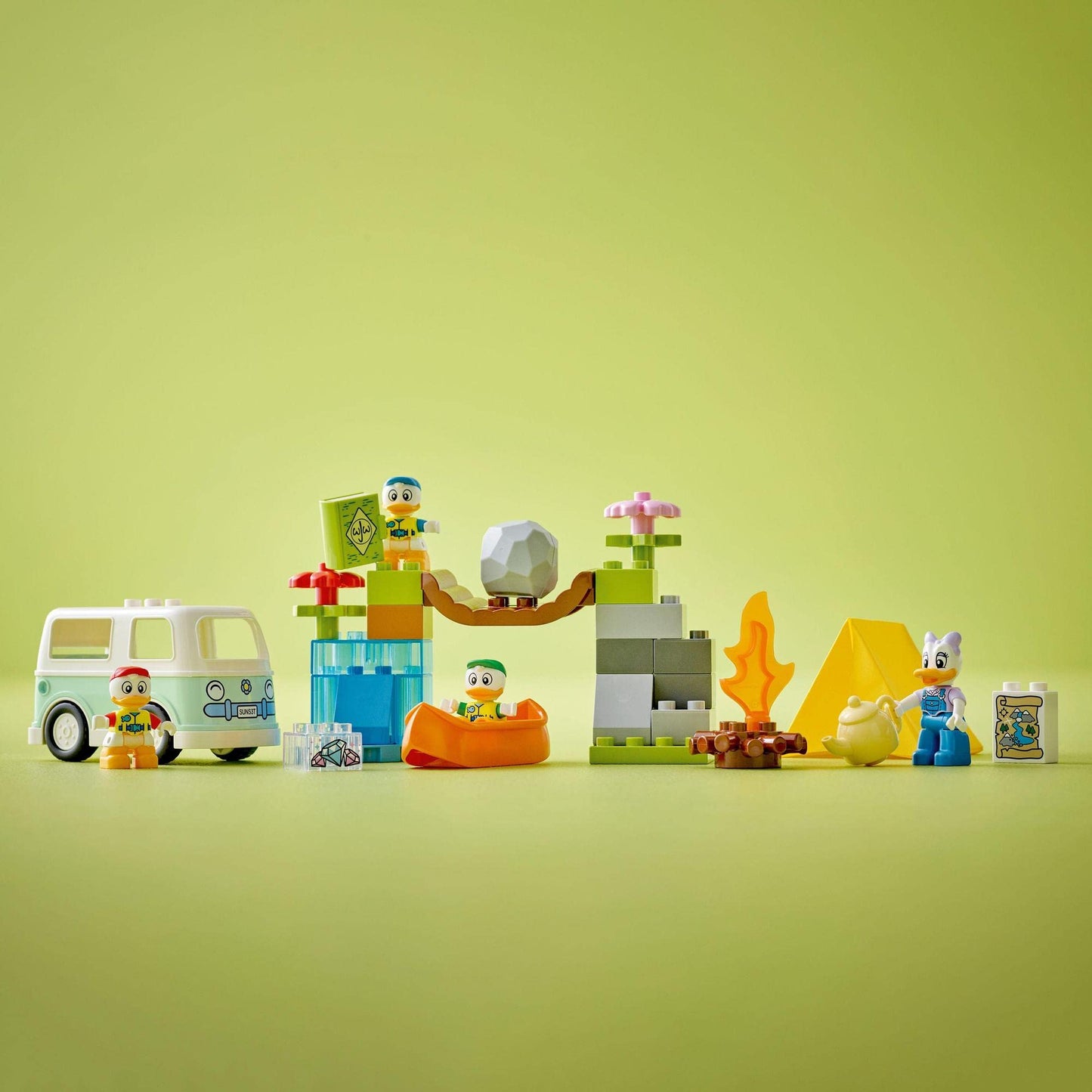 LEGO® DUPLO® Disney Mickey and Friends Camping Adventure 10997 Building Toy Amazon