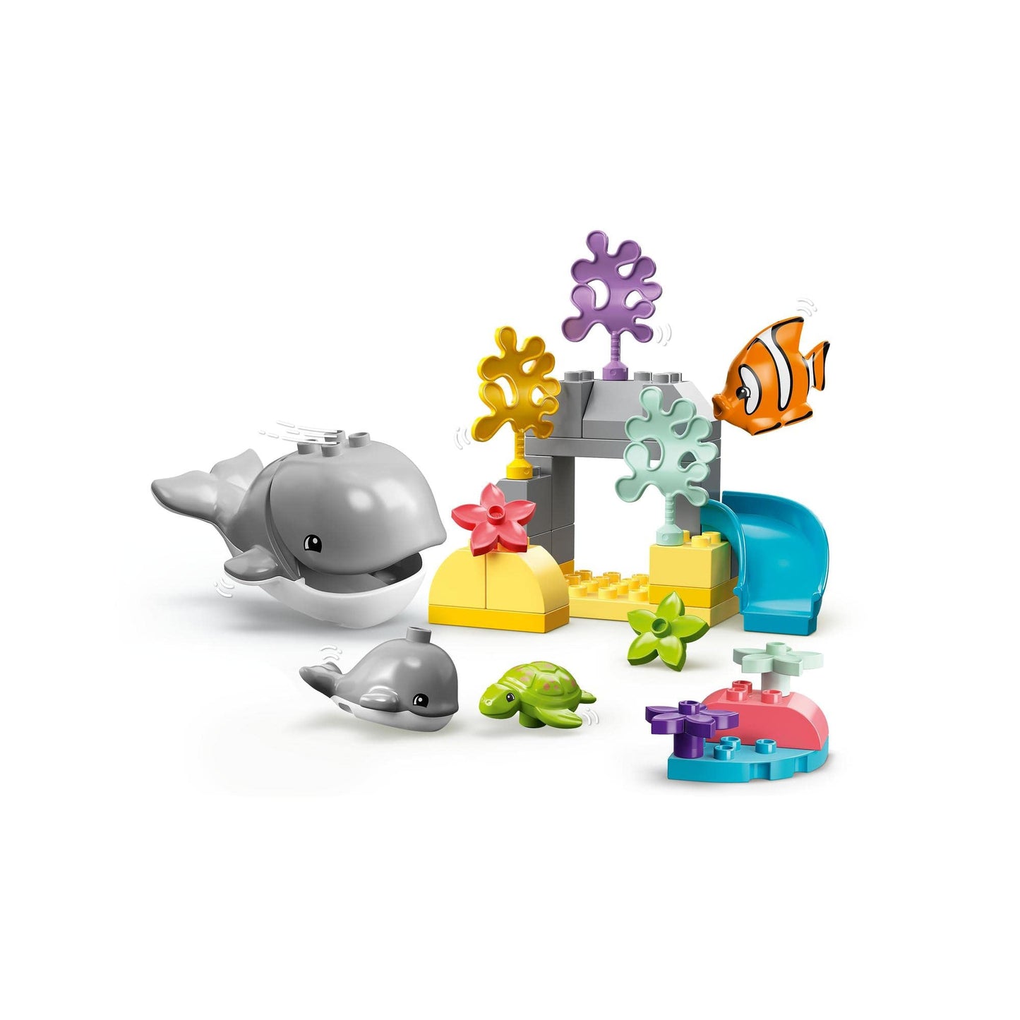 LEGO® DUPLO® Town Wild Animals of The Ocean 10972 Building Toy Amazon