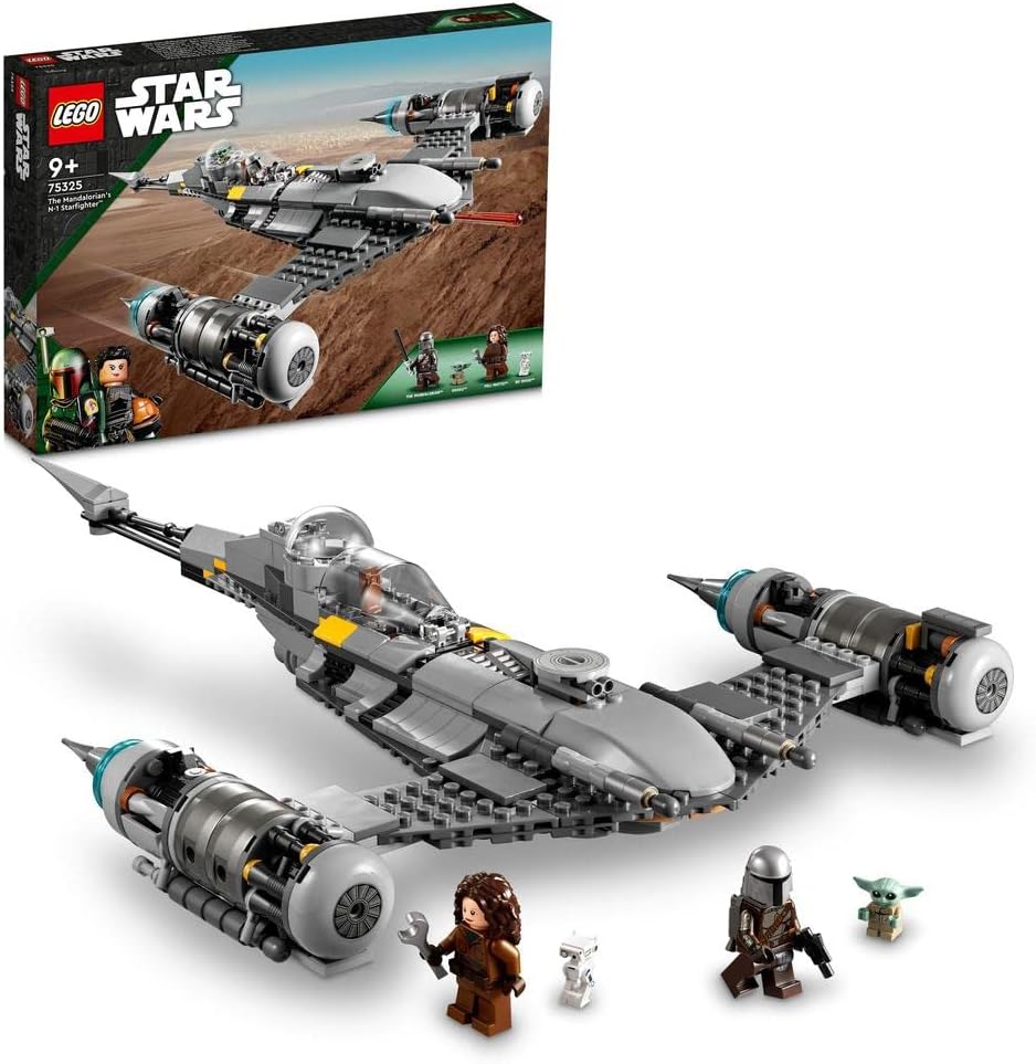 Lego Star Wars 75325 Mandalorian N-1 Starfighter, Toy Blocks