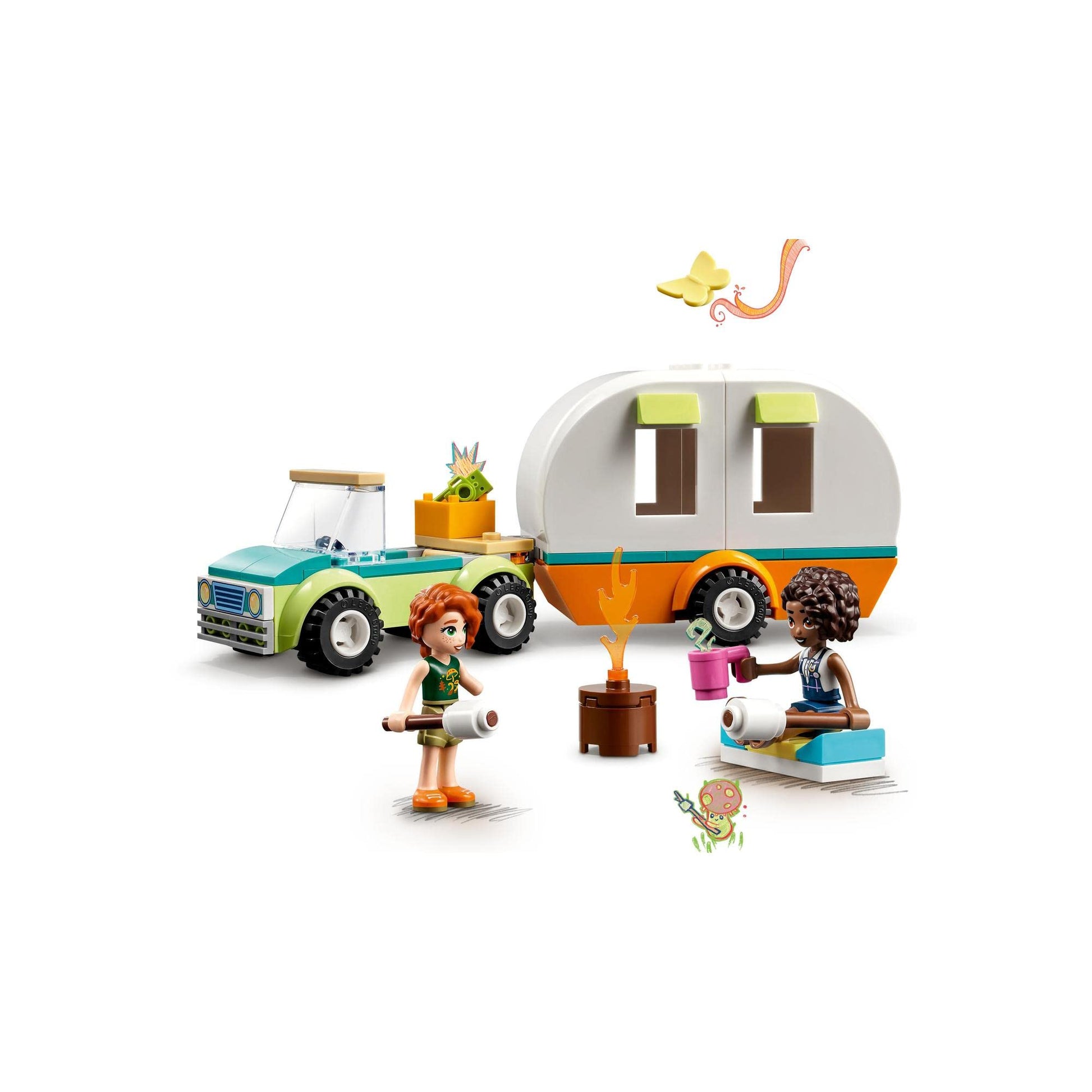 LEGO Friends Holiday Camping Trip 41726 Building Toy Amazon