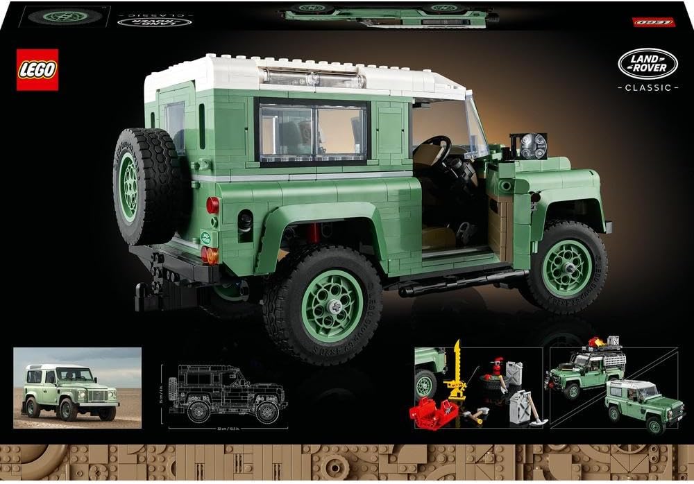 LEGO 10317 Land Rover Classic Defender 90 Brick Island