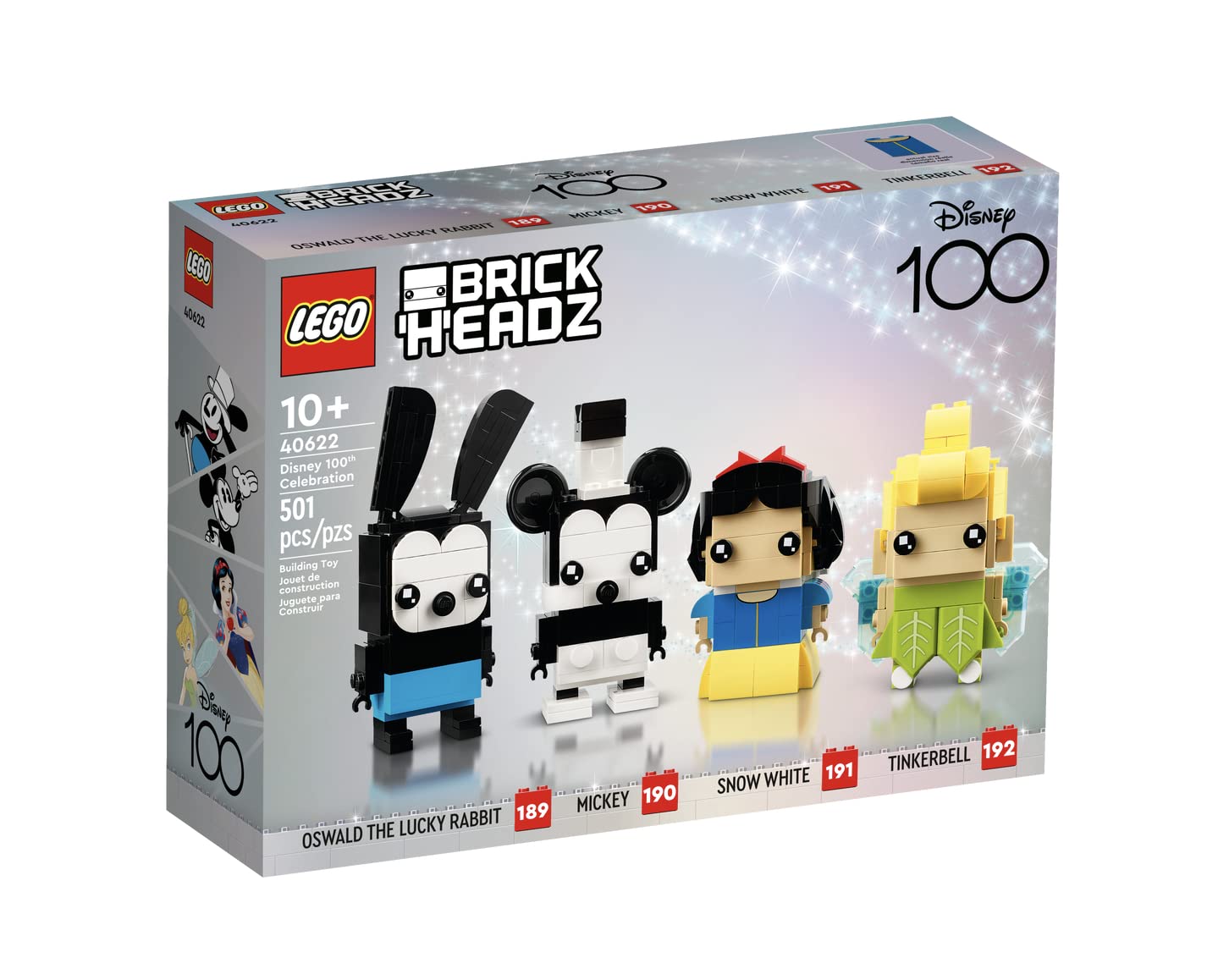 LEGO Brick Headz Disney 100th Celebration 40622 Brick Island