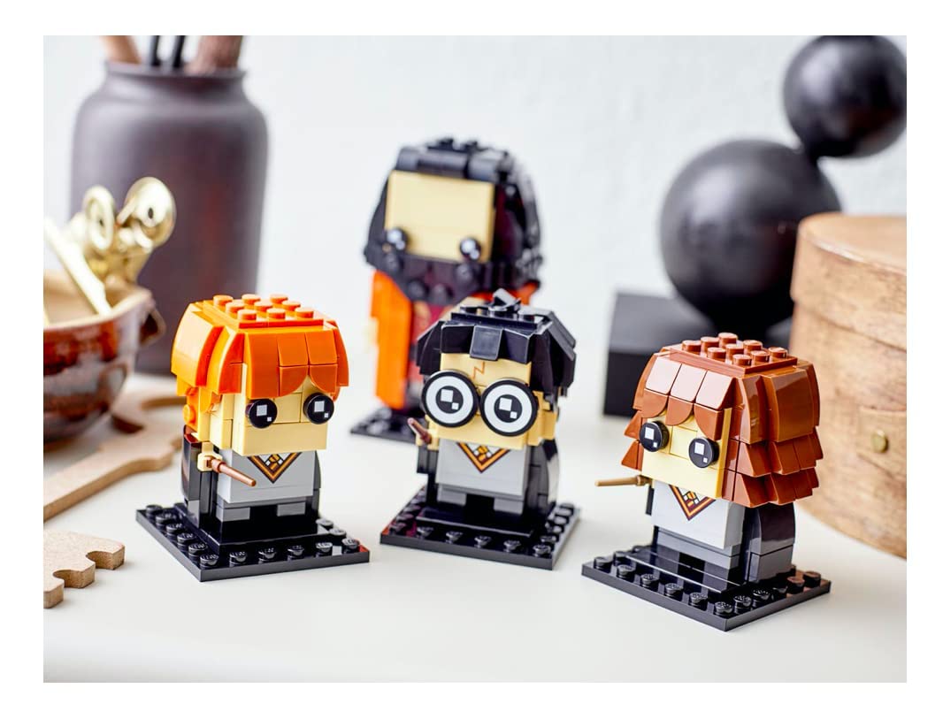 LEGO Harry Potter BrickHeadz Harry, Hermione, Ron & Hagrid™ 40495 Building Kit Amazon