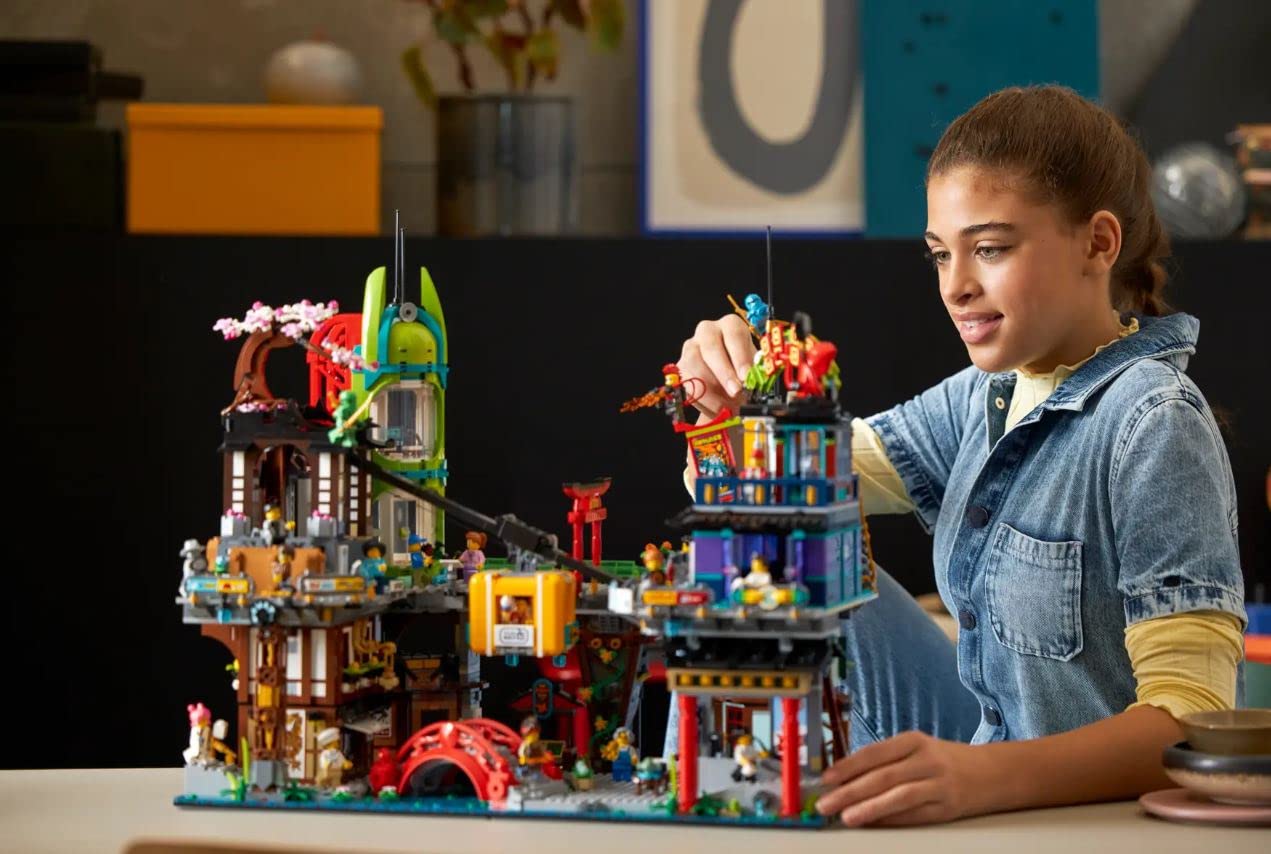 LEGO 71799 NINJAGO City Markets - New. Amazon