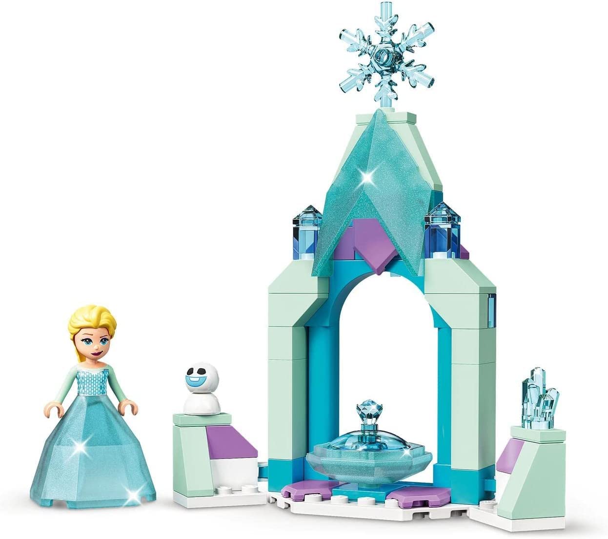 LEGO® Disney Princess Elsa’s Castle Courtyard 43199, Building Kit Amazon
