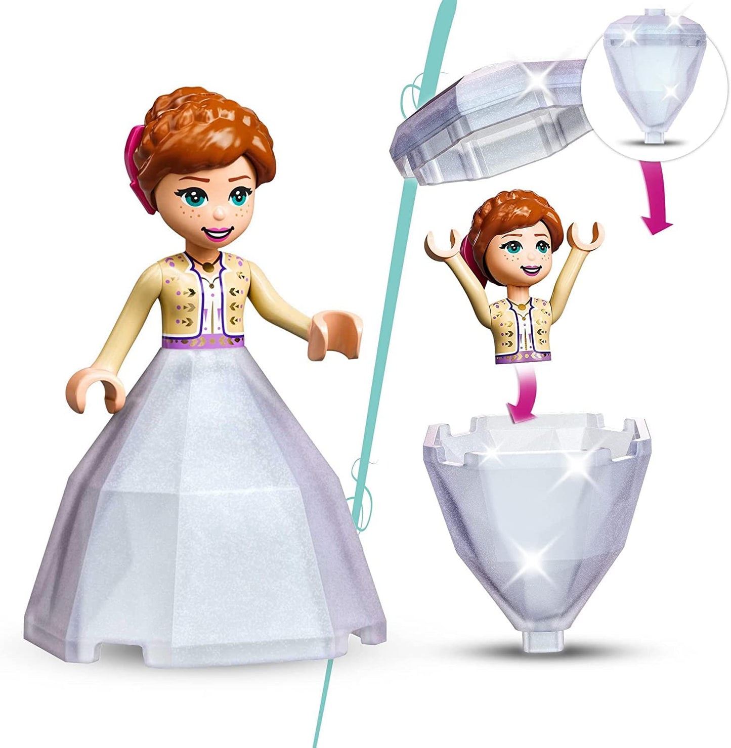 LEGO® Disney Princess Elsa’s Castle Courtyard 43199, Building Kit Amazon