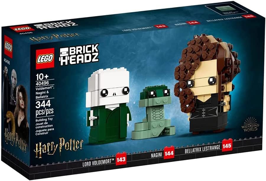 LEGO Harry Potter BrickHeadz 40496 Voldemort, Nagini & Bellatrix
