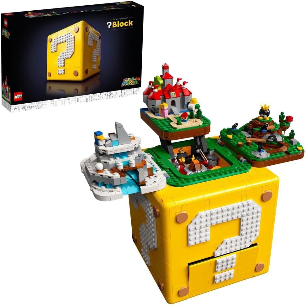 LEGO Super Mario Fragezeichen-Block aus Super Mario 64 71395 Brick Island