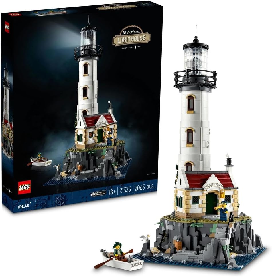 LEGO Ideas Motorized Lighthouse 21335 Amazon