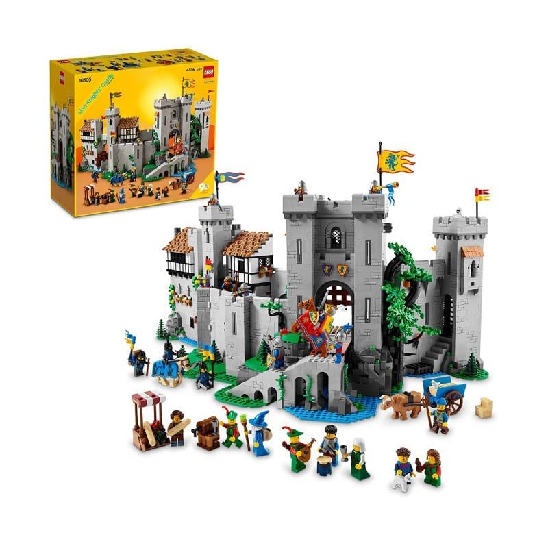 LEGO 10305 Icons Castle of The Lion Knights Amazon