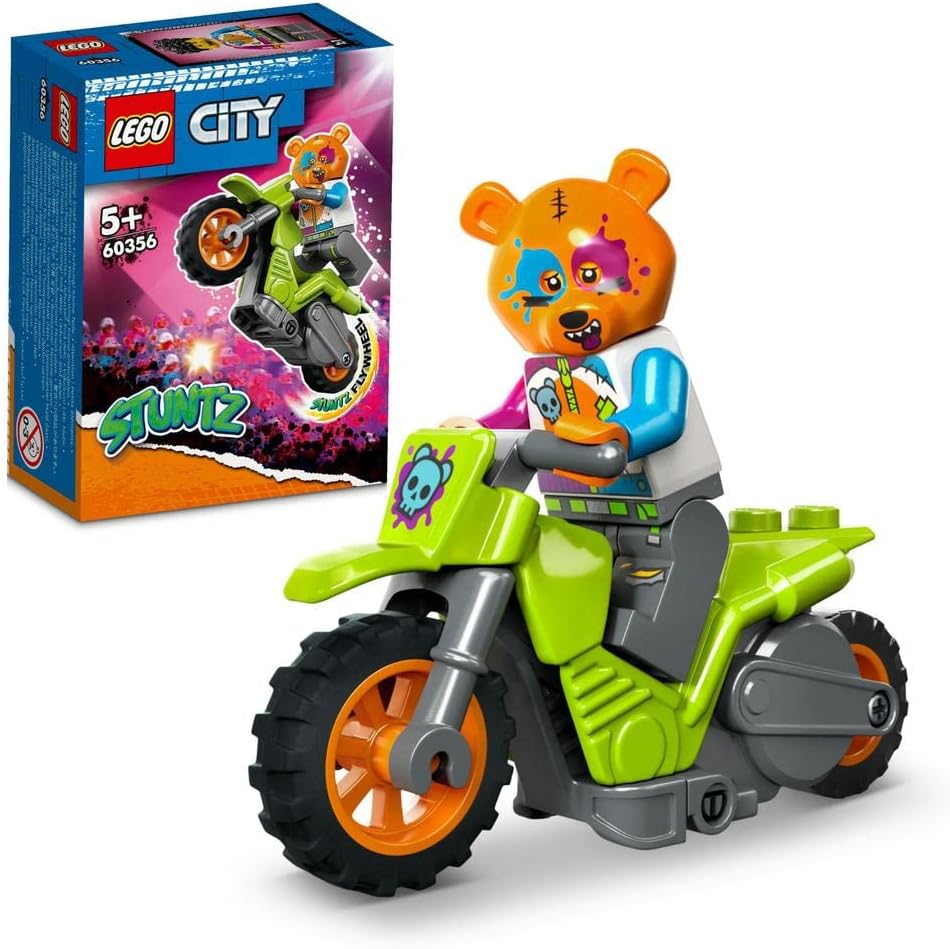 LEGO 60356 City Stunt Bike Bear Toy Amazon