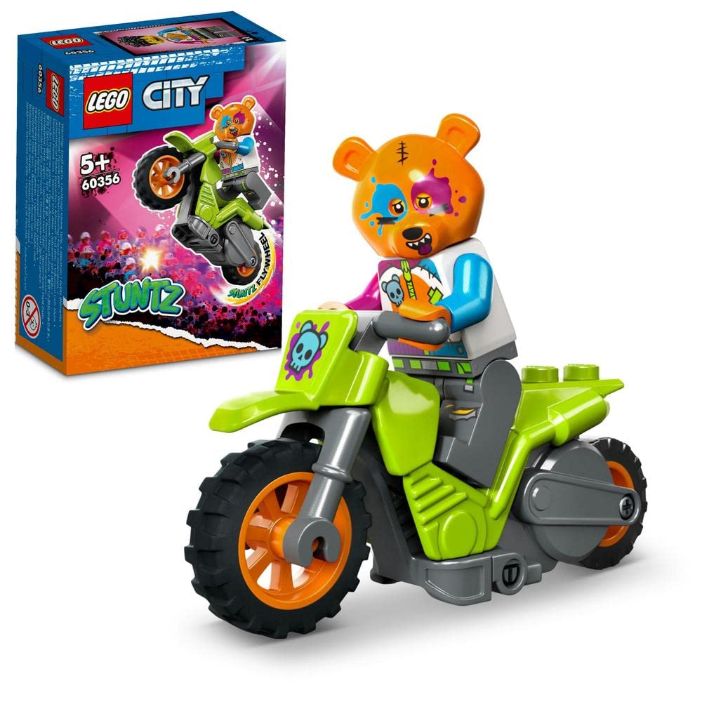 LEGO 60356 City Stunt Bike Bear Toy Amazon