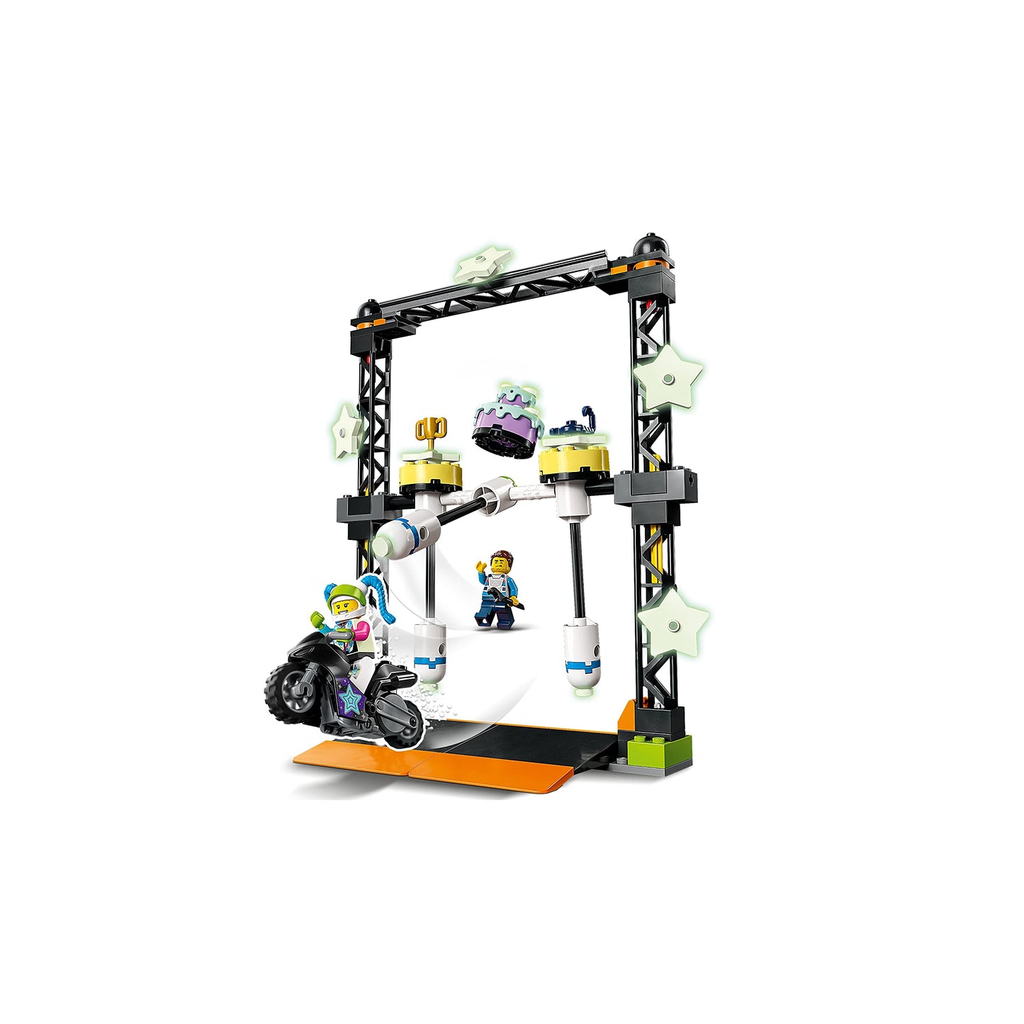 LEGO City Stuntz The Knockdown Stunt Challenge Playset Amazon