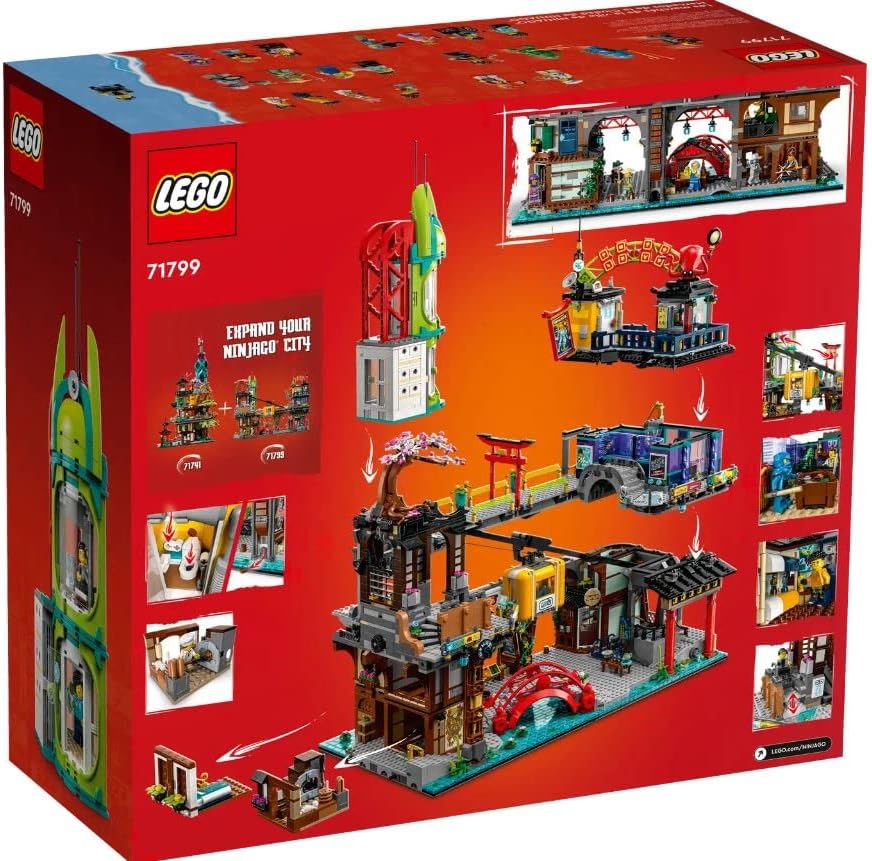 LEGO 71799 NINJAGO City Markets - New. Amazon