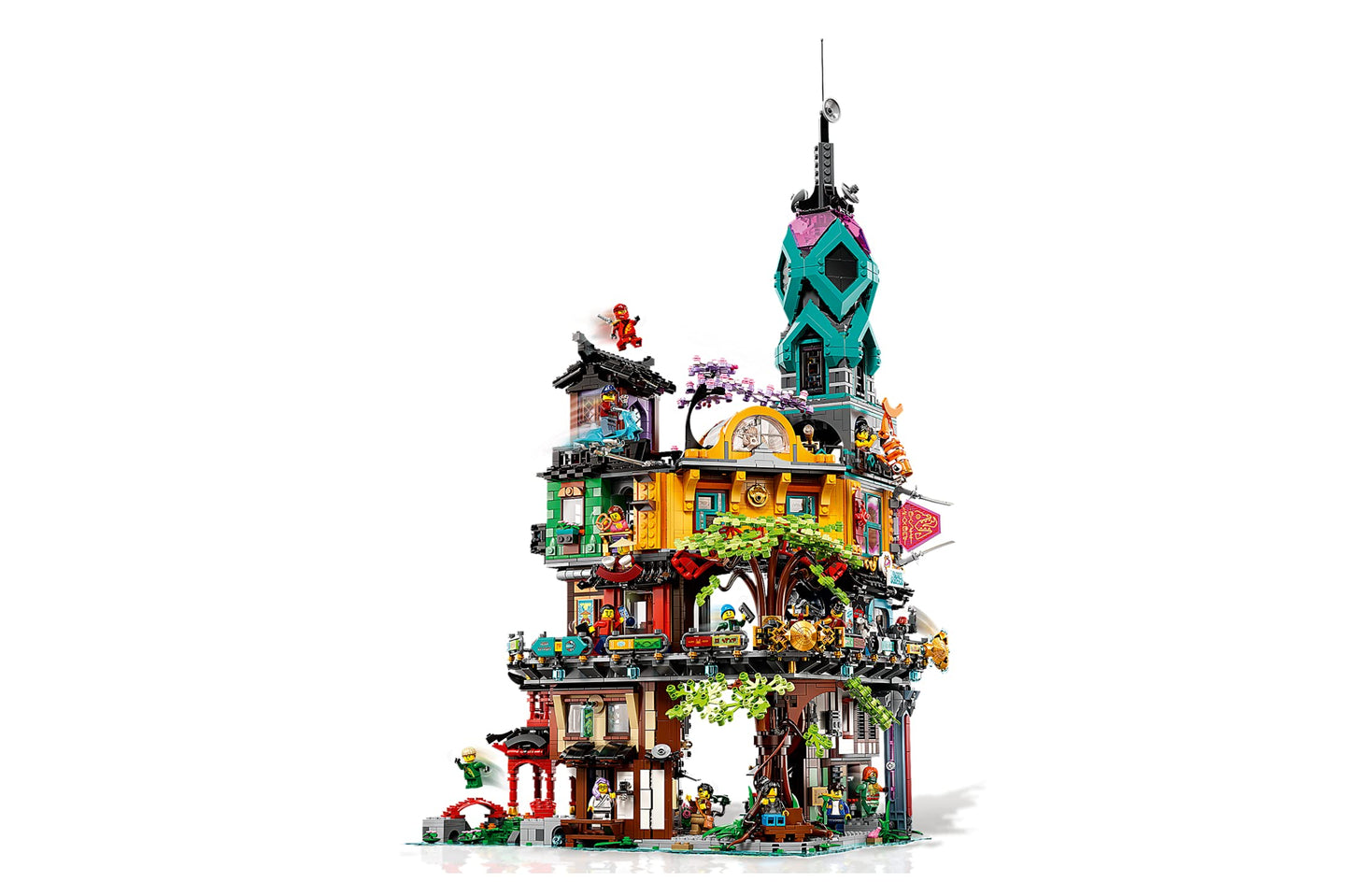 Lego Ninjago City Gardens 71741 Amazon