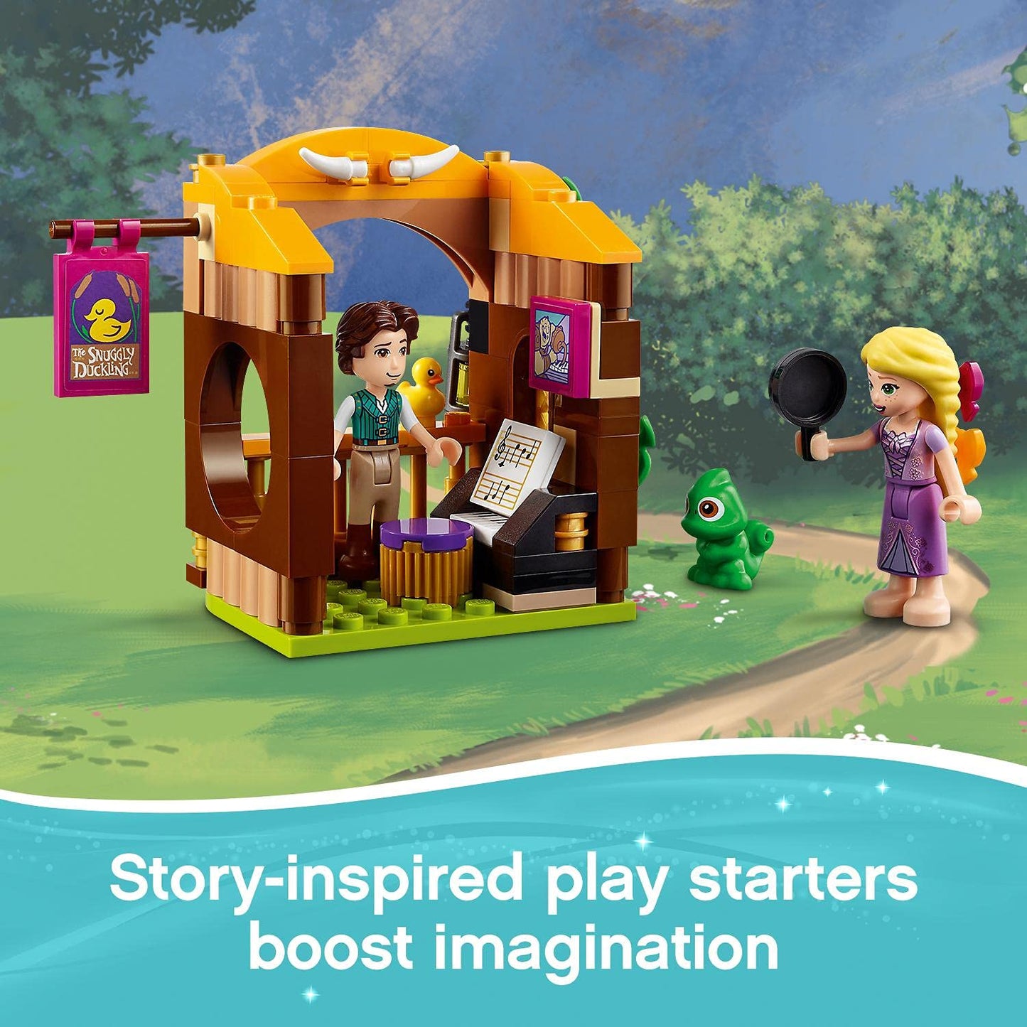 LEGO 43187 Disney Princess Rapunzel’s Tower Castle Playset