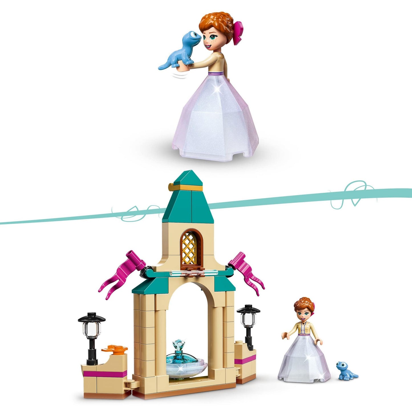 LEGO Disney Princess Anna’s Castle Courtyard 43198 Amazon