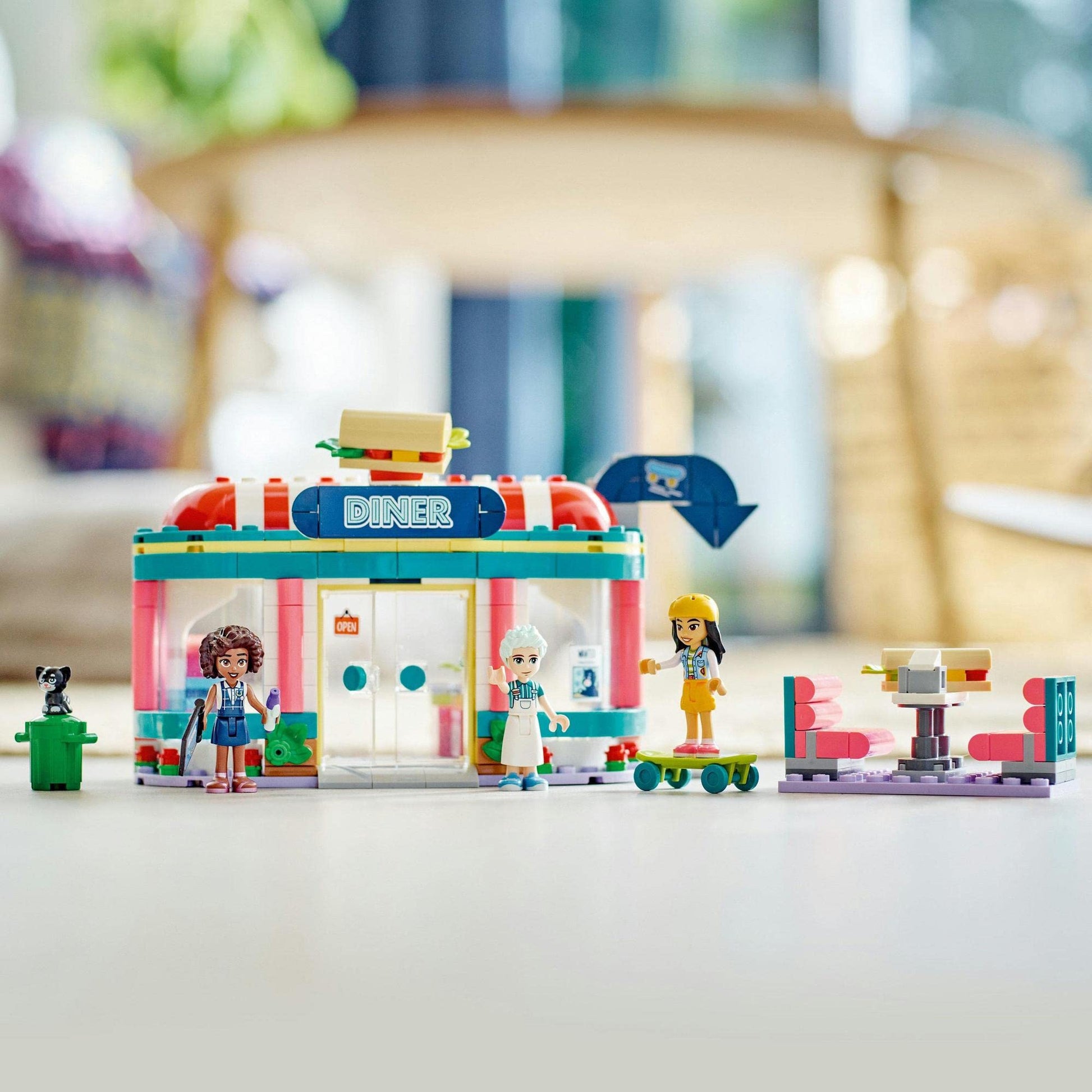 LEGO Friends Heartlake Downtown Diner 41728 Building Toy Amazon