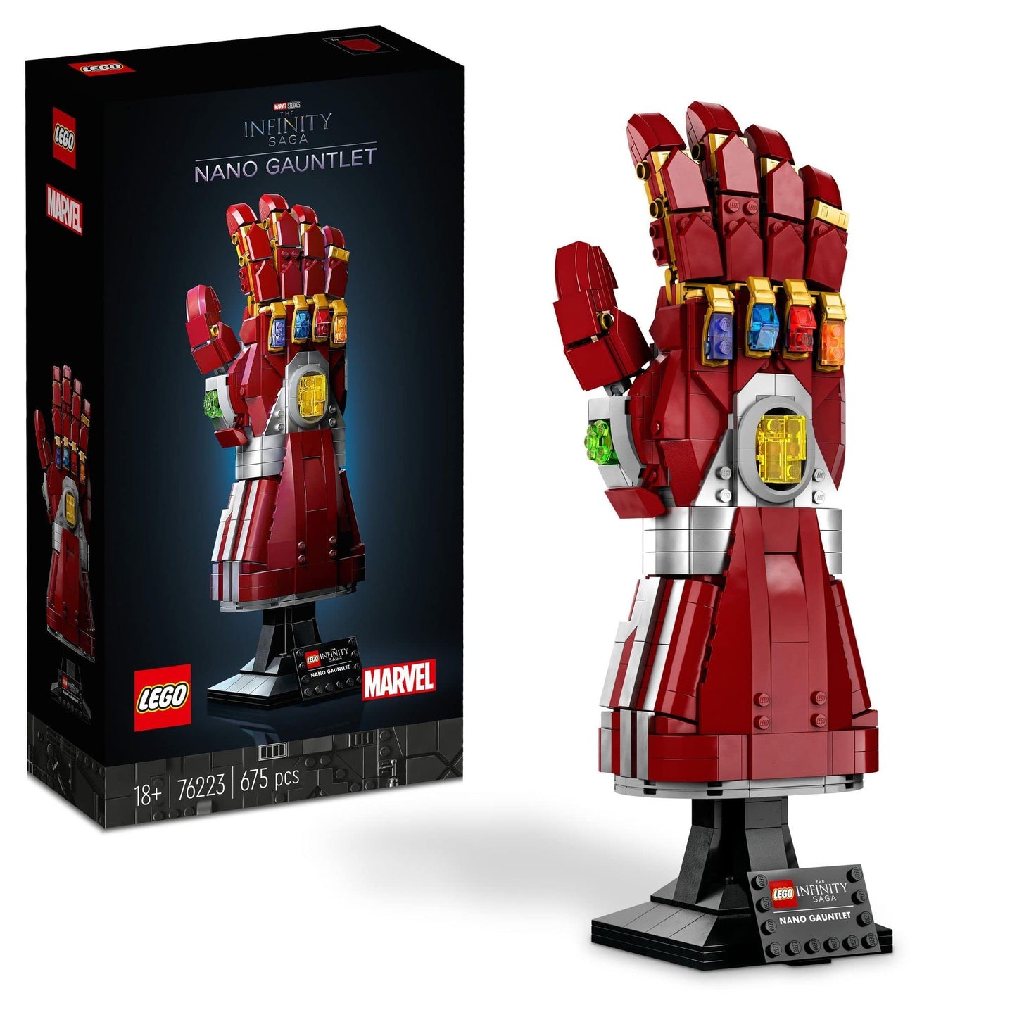 LEGO Super Heroes Marvel Nano Gauntlet 76223 Collectible Building Kit Brick Island