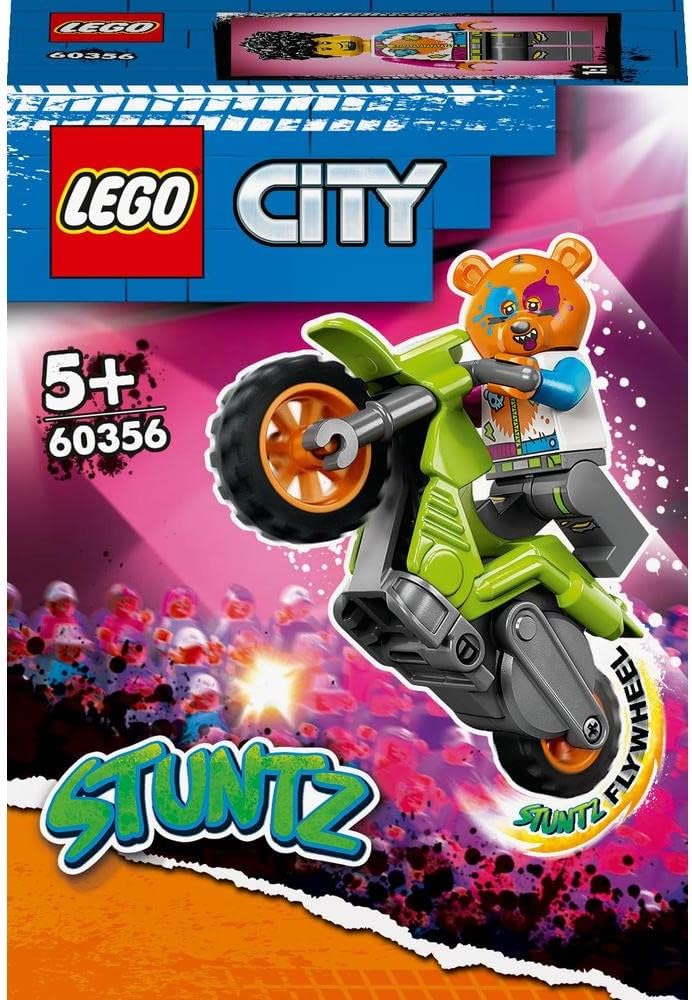 LEGO 60356 City Stunt Bike Bear Toy Amazon