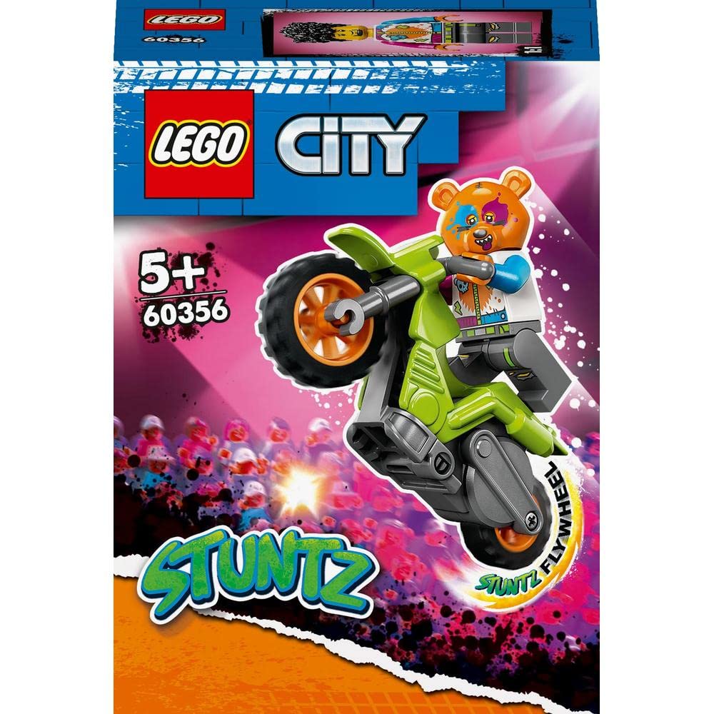LEGO 60356 City Stunt Bike Bear Toy Amazon