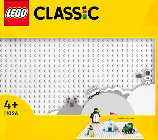 LEGO® Classic White Baseplate 11026 Building Kit Amazon