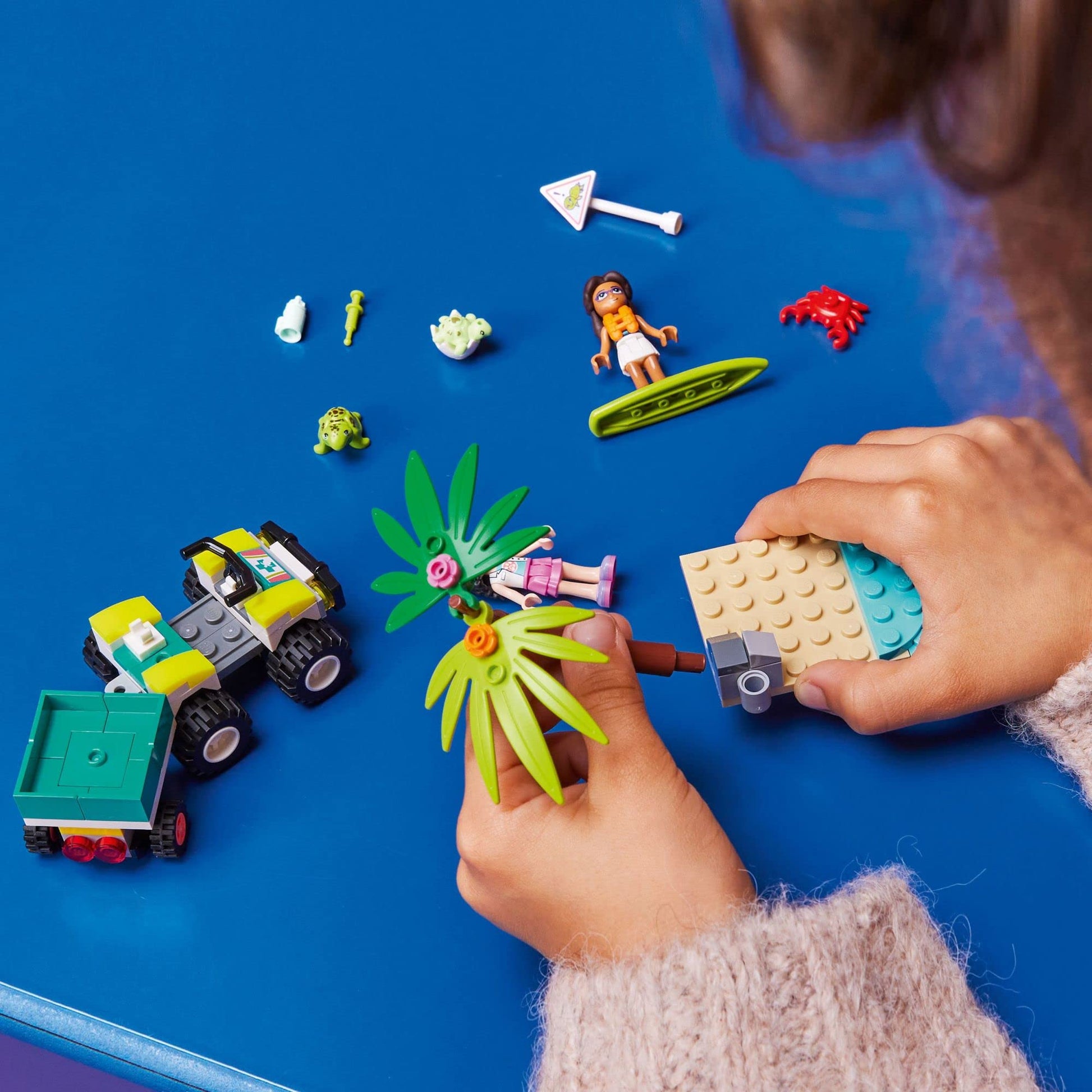 LEGO Friends Turtle Protection Vehicle 41697 Rescue Building Kit Amazon