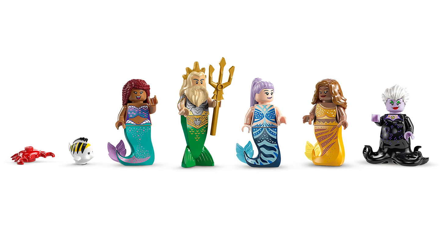 LEGO 43225 The Little Mermaid Royal Clamshell - New. Amazon