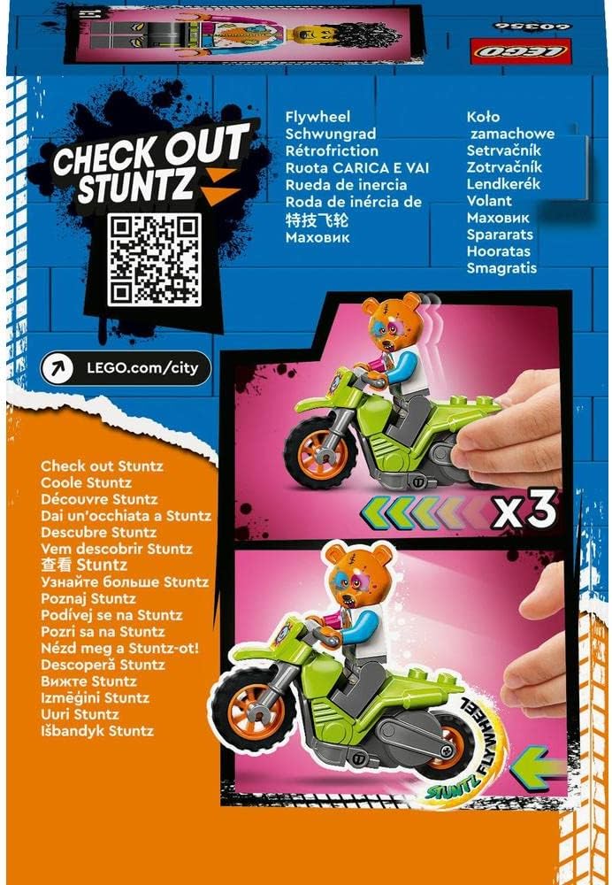 LEGO 60356 City Stunt Bike Bear Toy Amazon
