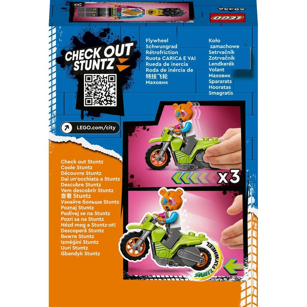 LEGO 60356 City Stunt Bike Bear Toy Amazon