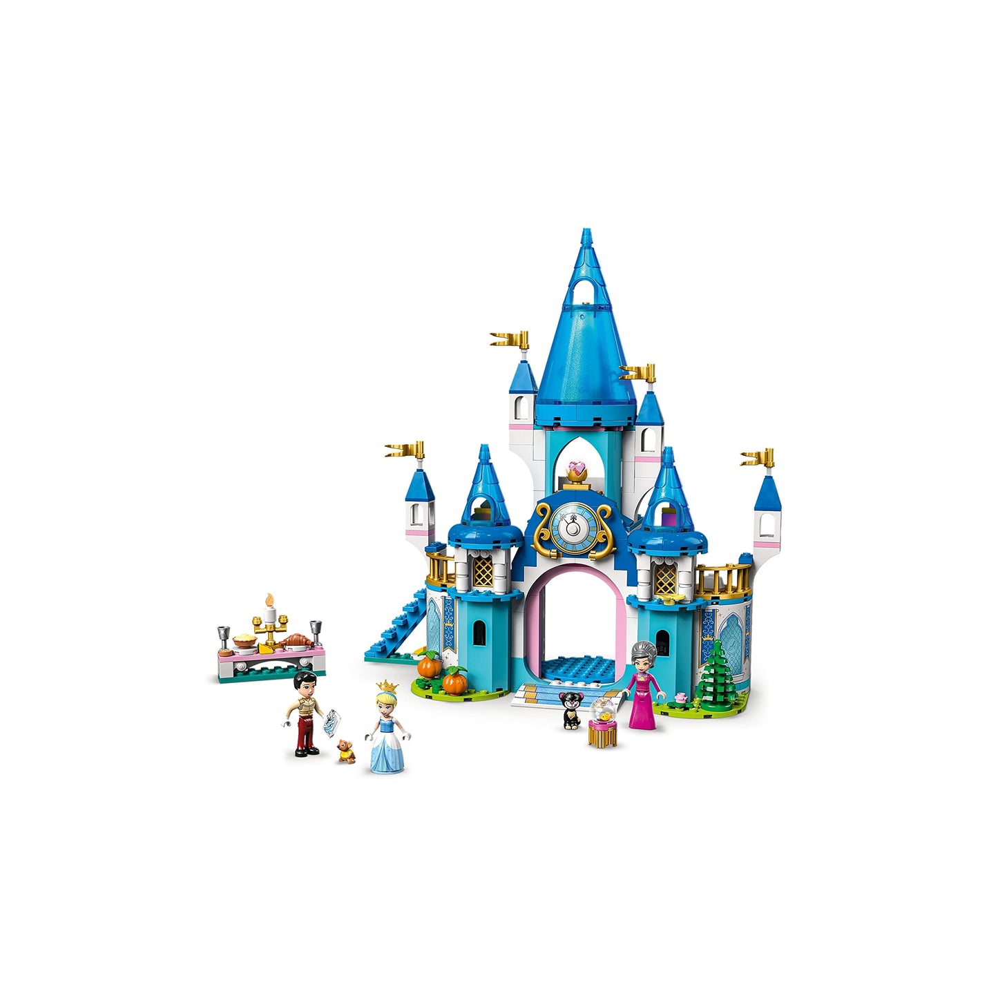 LEGO Disney Cinderella and Prince Charming’s Castle Building Kit Amazon