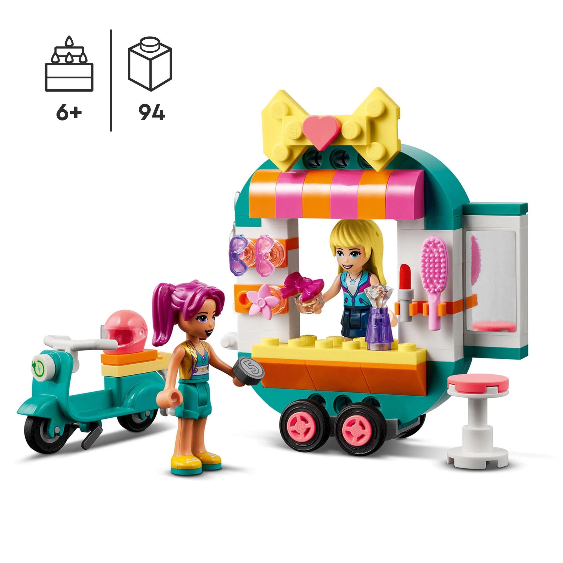 LEGO Friends Mobile Fashion Boutique 41719 Amazon