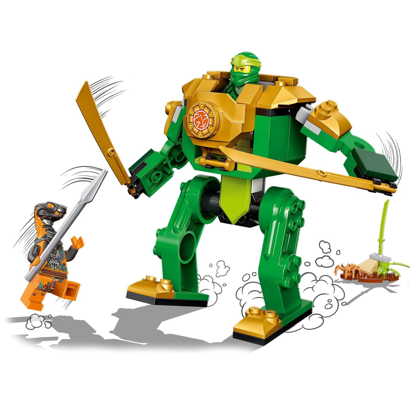 LEGO NINJAGO Lloyd’s Ninja Mech Beginner LEGO Set Building 71757