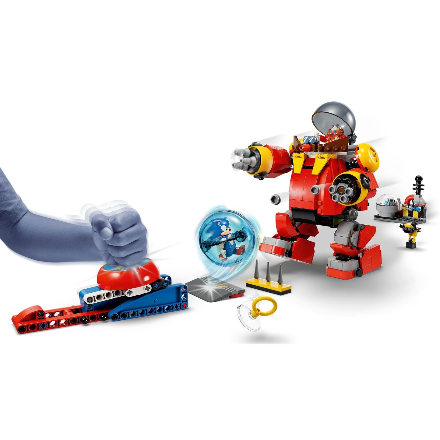 LEGO® Sonic The Hedgehog™ Sonic vs. Dr. Eggman’s Death Egg Robot 76993 Building Toy Amazon