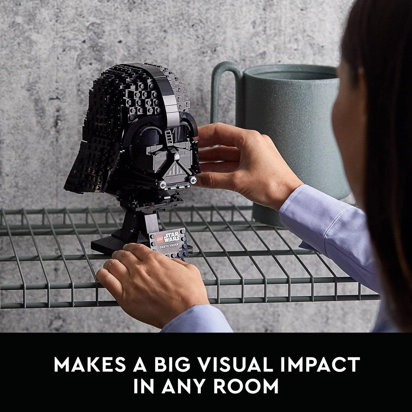 LEGO Star Wars Darth Vader Helmet 75304 Amazon